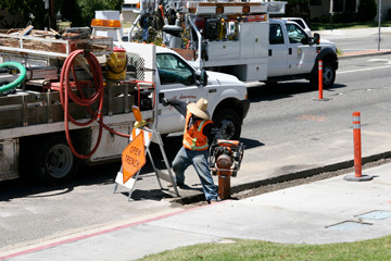 Paver crew