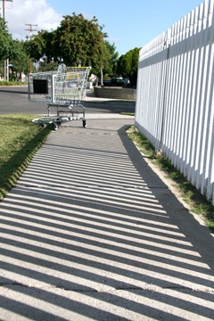 shadows and cart