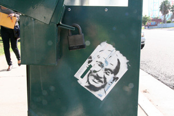 Newspaper stand
